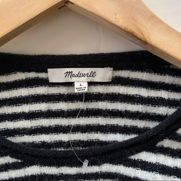 NEW Madewell Colette Sweater in Leamore Stripe - Picture 7 of 8